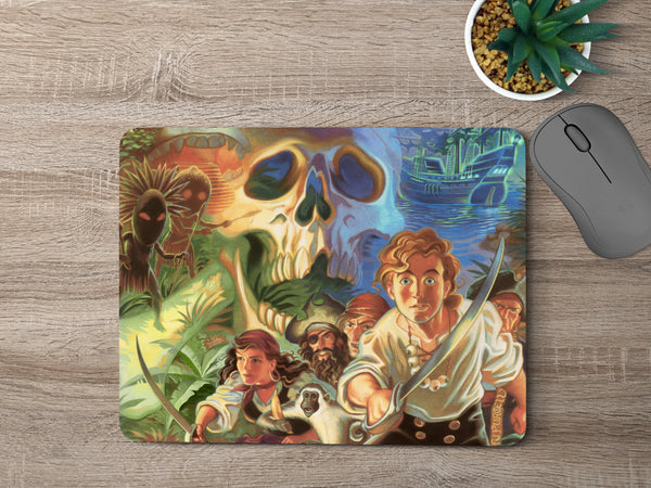 Monkey Island Landscape Box Art Mouse Mat