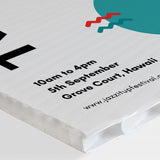 6mm Fluted Signs - 600MM
