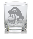 Mario Etched Glasses