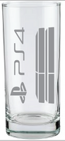 PS4 Etched Glasses