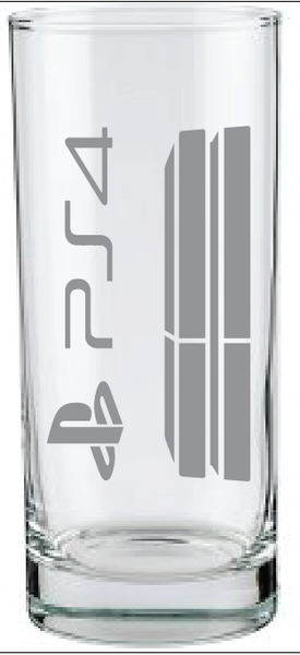 PS4 Etched Glasses