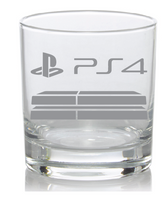 PS4 Etched Glasses