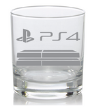 PS4 Etched Glasses