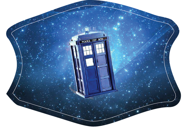 Dr Who Face Mask