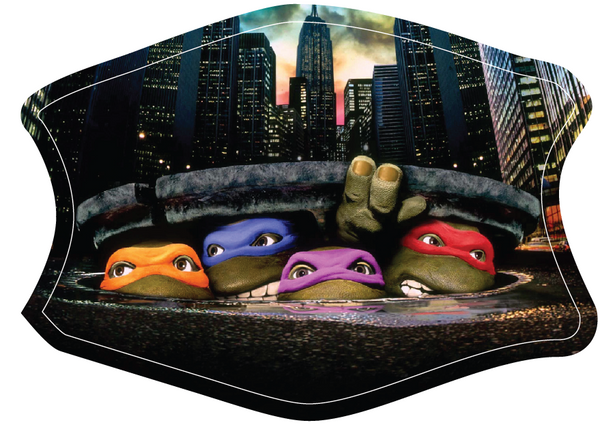 TMNT Turtles Movie Face Mask