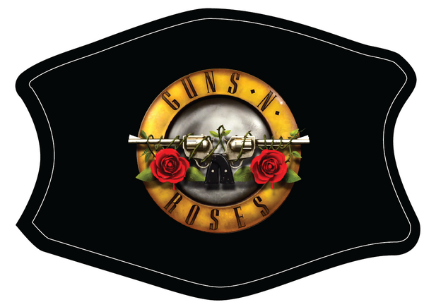Guns and Roses Face Mask