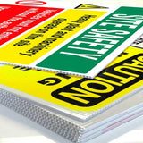 4mm Fluted Signs - 600MM