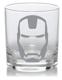 Iron Man Etched Glasses
