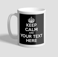 Personalised Keep Calm Coffee Mug