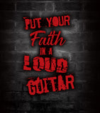 KISS loud Guitar Coffee Mug