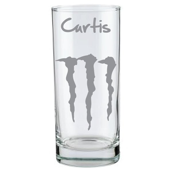Monster Etched Glasses