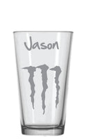 Monster Etched Glasses