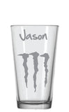 Monster Etched Glasses