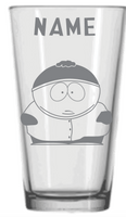 Cartman Etched Glasses
