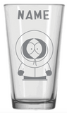 Kenny Etched Glasses