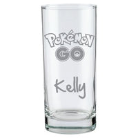 Pokemon GO Etched Glasses
