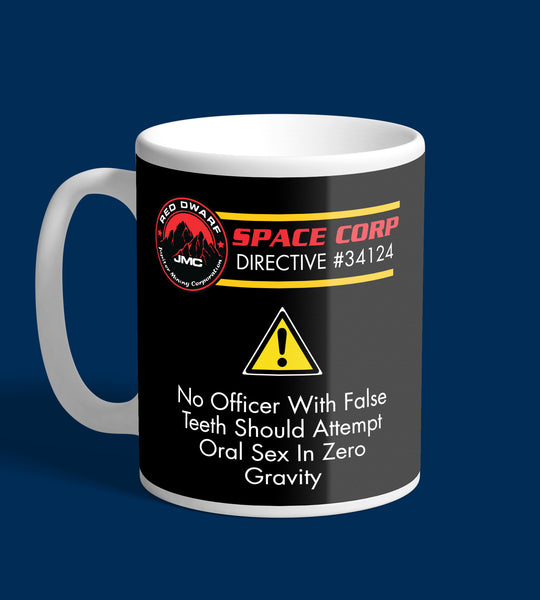 Space Corp directive 34124 Mug