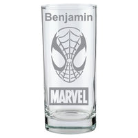 Spiderman Etched Glasses