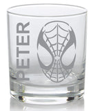 Spiderman Etched Glasses